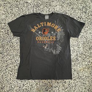 Genuine Merchandise Baltimore Orioles T-Shirt Mens Large Gray Graphic Print